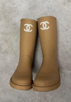 Chanel laarzen laars 39 tas jas schoen sieraden parfum, Verzenden, Nieuw, Beige
