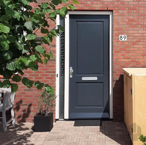 Klassieke houten voordeur buitendeur Lisse in Stomp, Doe-het-zelf en Verbouw, Deuren en Horren, Nieuw, Buitendeur, 200 tot 215 cm