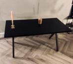 Mango Houten Eettafel. Zwart. Zgan., Ophalen, 50 tot 100 cm, Zo goed als nieuw, Vijf personen of meer