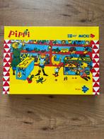 Pippi Langkous houten puzzel 50 stukjes, Ophalen of Verzenden, 10 tot 50 stukjes, Zo goed als nieuw, Van hout