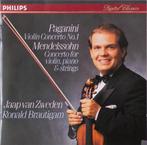 Paganini, Mendelssohn , van Zweden, Brautigam, Cd's en Dvd's, Cd's | Klassiek, Orkest of Ballet, Zo goed als nieuw, Classicisme