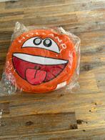 Oranje smiley kussen, Ophalen of Verzenden, Nieuw, Overige typen