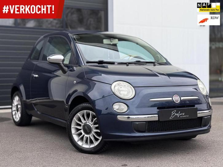 Fiat 500 1.2 Blue Airco | Org NL |Bluetooth| 4seizoensbanden, Auto's, Fiat, Bedrijf, ABS, Airbags, Airconditioning, Alarm, Apple Carplay