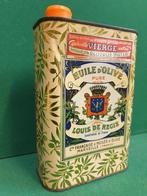 Vintage Louis de Regis Olijfolie Blik, Verzenden, Gebruikt, Overige