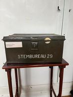 Stembureau trommel stembus vintage, Ophalen of Verzenden