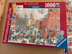 Cities of the world Amsterdam puzzel Ravensburger, Ophalen of Verzenden, 500 t/m 1500 stukjes, Zo goed als nieuw, Legpuzzel