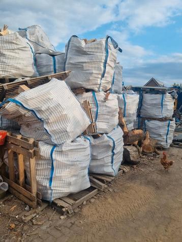 haardhout, in geventileerde bigbag losse kuub beschikbaar voor biedingen