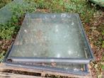 Gebruikte Glasplaten met Frame (2 stuks), Doe-het-zelf en Verbouw, Ophalen, Gebruikt, 80 tot 120 cm, 80 tot 120 cm