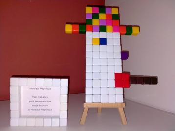 ' Monsieur Magnifique ' - Excentrieke Kunst - Met gedicht  beschikbaar voor biedingen