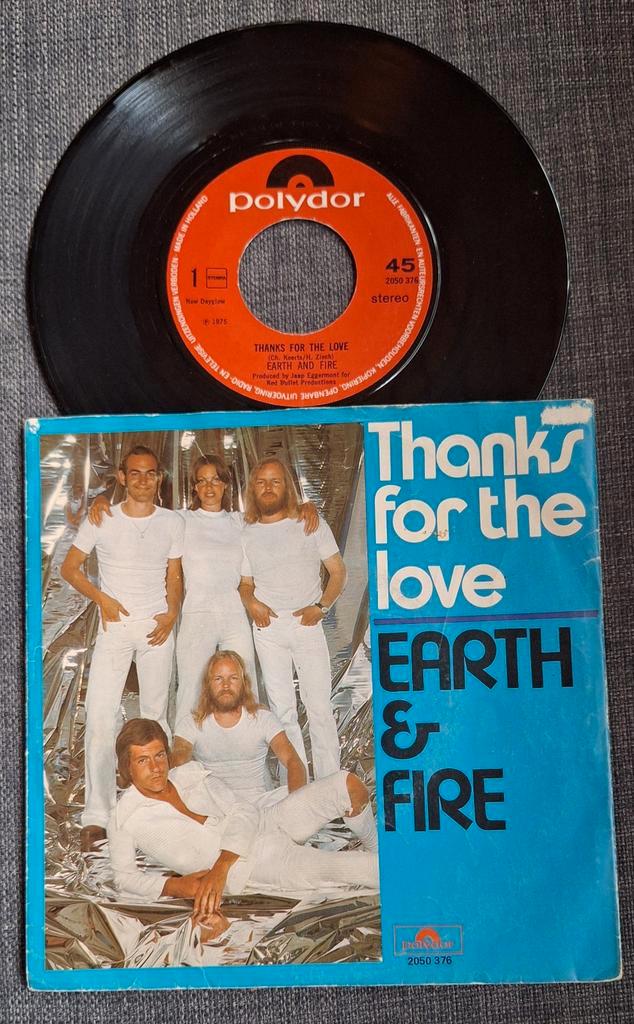 Earth & Fire - Thanks for the Love - Single, Cd's en Dvd's, Cd's | Overige Cd's, Gebruikt, Ophalen of Verzenden