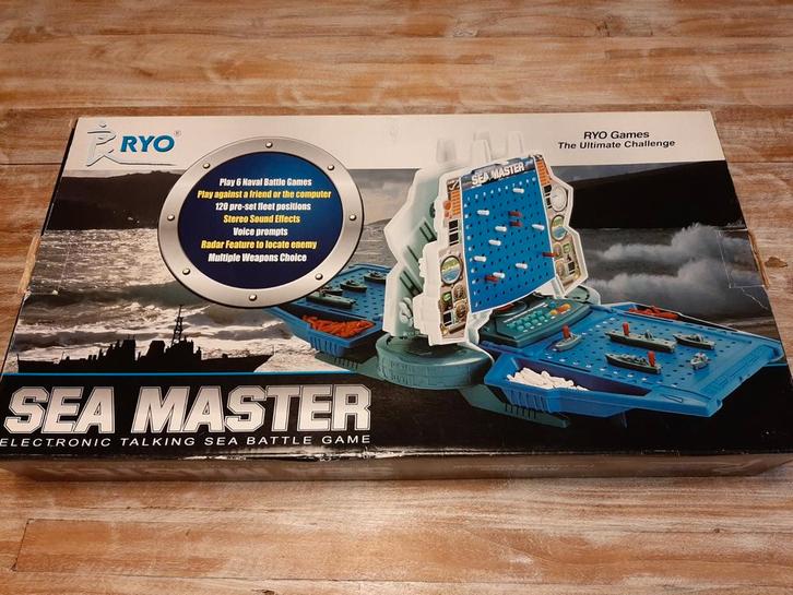 Sea Master Elektronisch Zeeslag spel, Hobby en Vrije tijd, Gezelschapsspellen | Bordspellen, Gebruikt, Een of twee spelers, Ophalen of Verzenden