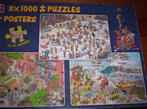 puzzels Jan van Haasteren, Ophalen of Verzenden, 500 t/m 1500 stukjes, Zo goed als nieuw