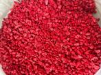 Rood aquarium grind, Ophalen of Verzenden, Zo goed als nieuw, Grind, Zand of Voedingsbodem