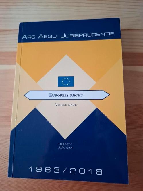 Jurisprudentie Europees recht 1963-2018, Boeken, Wetenschap, Zo goed als nieuw, Ophalen of Verzenden