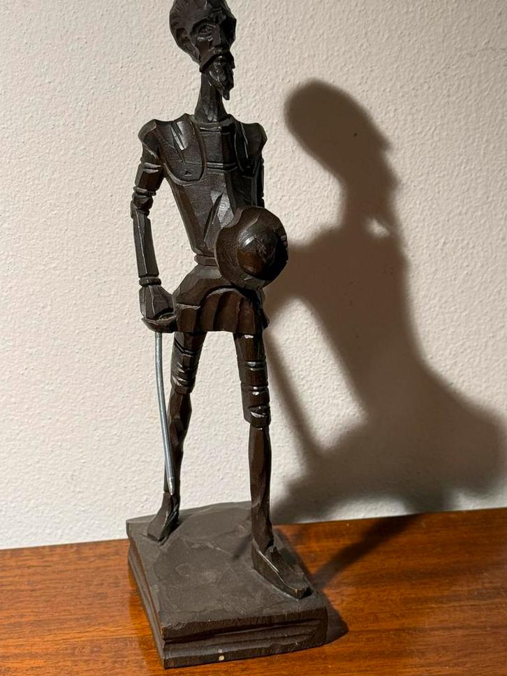 Don Quichot Quixote 21cm Sancho Panza, Antiek en Kunst, Kunst | Beelden en Houtsnijwerken, Ophalen of Verzenden