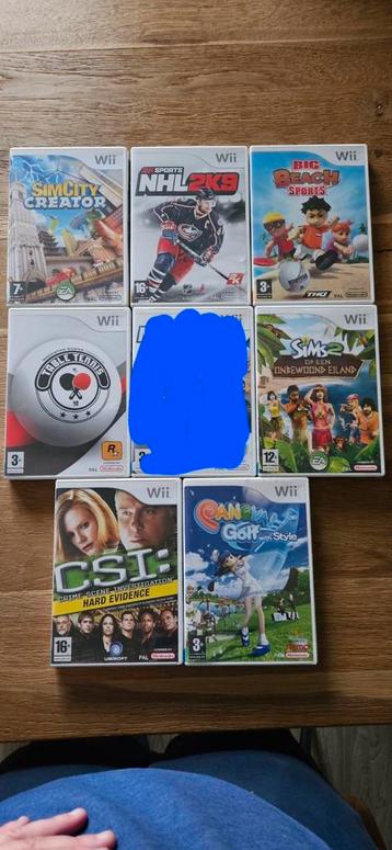 Nintendo spellen  beschikbaar voor biedingen
