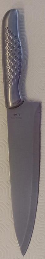 Te Koop: Een koksmes met een metalen heft. , Ophalen of Verzenden, Gebruikt