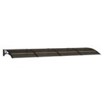 AANBIEDING | Deurluifel afdak luifel 300 x 100 zwart! GRTS B, Verzenden, Nieuw, Veranda