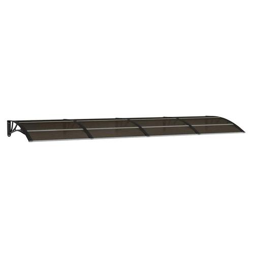 AANBIEDING | Deurluifel afdak luifel 300 x 100 zwart! GRTS B, Tuin en Terras, Overkappingen, Nieuw, Veranda, Verzenden