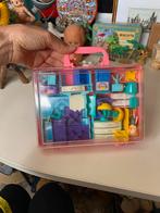 Vintage popje met meubeltjes zie foto’s, Verzamelen, Poppen, Ophalen of Verzenden, Gebruikt, Accessoires