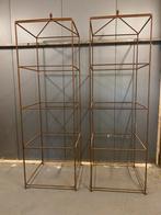 2 stuks ambachtelijk smeedwerk voor tuin of presentatie, Ophalen of Verzenden, Zo goed als nieuw