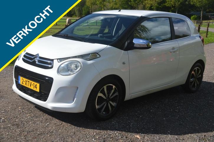 Citroen C1 1.2 PureTech Shine Clima Camera 103.000 km, Auto's, Citroën, Bedrijf, C1, ABS, Achteruitrijcamera, Airbags, Airconditioning