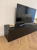 Ikea Besta TV meubel Donkerbruin/zwartbruin ZGAN, Overige materialen, 150 tot 200 cm, Nieuw, Ophalen of Verzenden