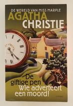 Christie, Agatha -De giftige pen / Wie adverteert een moord!, Boeken, Detectives, Gelezen, Verzenden