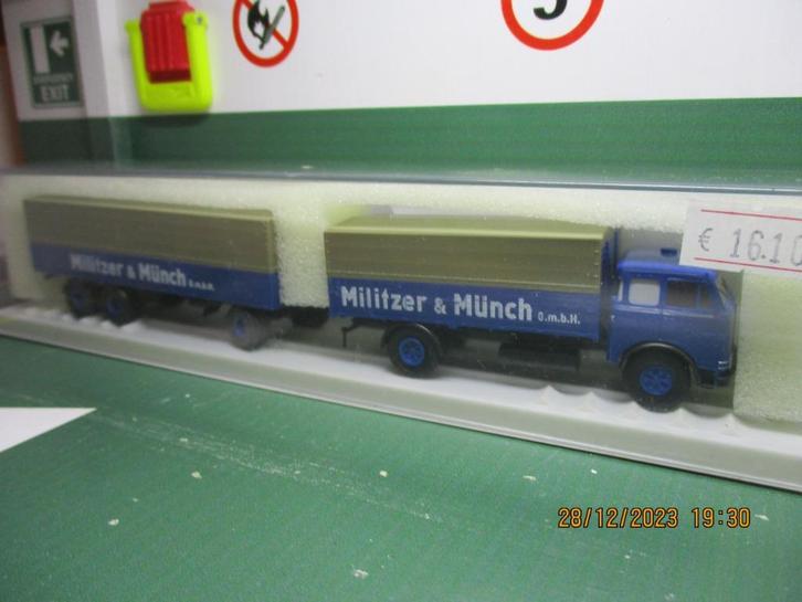 Brekina Militzer, Hobby en Vrije tijd, Modelauto's | 1:87, Nieuw, Bus of Vrachtwagen, Brekina, Ophalen of Verzenden