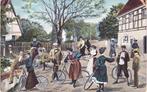 FEEST GESTEMPELD WEIDUM - HARDEGARIJS, Verzamelen, Ansichtkaarten | Nederland, Verzenden, Voor 1920