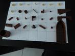Diverse beige/bruin/fel groen/oranje lego (zie foto's), Ophalen, Zo goed als nieuw