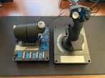 Logitech X56 HOTAS Stick & Throttle (zie omschrijving), Ophalen, Gebruikt