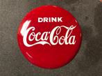 Coca Cola emaille reclamebord, Ophalen of Verzenden, Zo goed als nieuw, Reclamebord