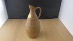 mooie lichtbruine oorvaas, Gebruikt, Overige kleuren, Aardewerk of Porselein, Ophalen of Verzenden