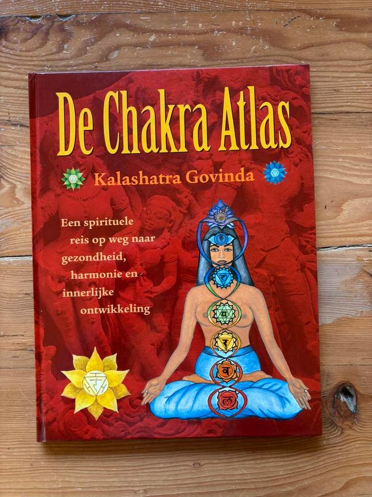 K. Govinda - Chakra Atlas, Boeken, Esoterie en Spiritualiteit, Gelezen, Instructieboek, Overige onderwerpen, Ophalen of Verzenden