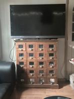 Houten ladekast met veel opbergruimte, Huis en Inrichting, Kasten | Dressoirs, Ophalen, Gebruikt, Vintage, 50 tot 100 cm