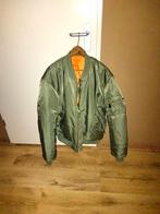 Heren fostex bomber jack groen XXXL, Groen, Ophalen of Verzenden, Zo goed als nieuw, Overige maten