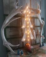 Top stel echte gewei stangen kersttafel decoratie, Ophalen