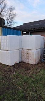 Ibc containers binnen bak, Ophalen