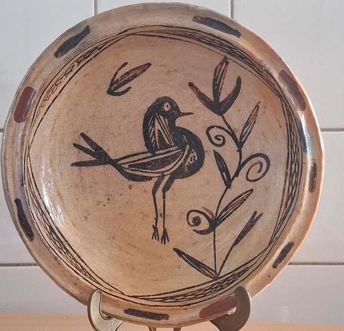 Berberse schaal. Marokko. Oud. 26.5/6 cm. * Zie tekst., Antiek en Kunst, Antiek | Keramiek en Aardewerk, Ophalen