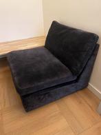 Antraciet loveseat 1,5 zits, Huis en Inrichting, Ophalen, Gebruikt, Overige maten, 75 tot 100 cm