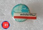 Pin Winterthur verzekering, Verzamelen, Speldjes, Pins en Buttons, Verzenden