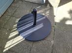 Handson Parasolvoet zwart staal rond 62 cm, Ophalen, Zo goed als nieuw, Minder dan 1 meter, Parasolvoet