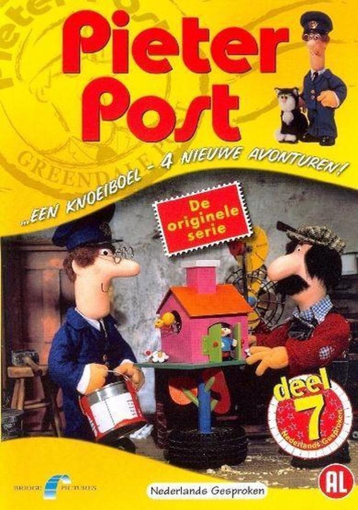 DVD Pieter Post - Een Knoeiboel: 4 Nieuwe Avonturen (Deel 7), Cd's en Dvd's, Dvd's | Kinderen en Jeugd, Zo goed als nieuw, Tv fictie