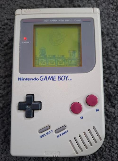 Gameboy Classic (werkt perfect!), Spelcomputers en Games, Spelcomputers | Nintendo Game Boy, Gebruikt, Game Boy Classic, Met beschermhoes of tas