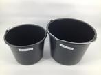 Bouwemmers. Nieuw. Maat : 12 en 21 liter., Huis en Inrichting, Emmers, Ophalen, Nieuw, Kunststof, Met handgreep