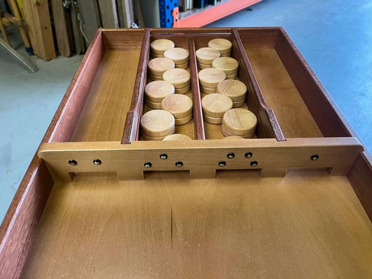 Schilte S240 Sjoelbak te koop slechts 1x gebruikt voor Event, Hobby en Vrije tijd, Gezelschapsspellen | Bordspellen, Zo goed als nieuw