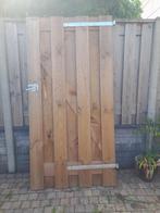 Tuinpoort, gaas en palen, Tuin en Terras, Ophalen, Gebruikt, Overige typen, Hardhout