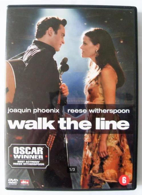 Walk the Line (originele dvd) Johnny Cash - Muziekfilm, Cd's en Dvd's, Dvd's | Drama, Zo goed als nieuw, Waargebeurd drama, Vanaf 6 jaar
