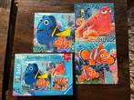 Finding Nemo, 3 puzzels, Ophalen of Verzenden, 10 tot 50 stukjes, Gebruikt, 4 tot 6 jaar